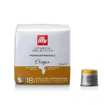 Afbeelding van Illy iperespresso capsules monoarabica ethiopia(18st)