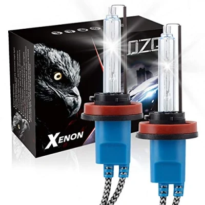 Afbeelding van DZG H8 H9 H11 HID Xenon lampen Koplampvervangingsset 35W mistlamp 6000K Witte auto, 1 paar