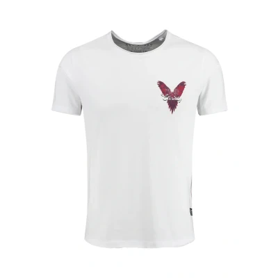 Afbeelding van Key Largo MT Eternity Round Tshirt print, Heren, Maat: Small, White