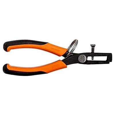 Afbeelding van Bahco Draadstriptang ERGO™ met veiligheidsring tweecomponentengrepen gefosfateerd 167 mm TAH2223G 150