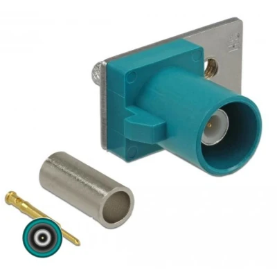 Afbeelding van Delock FAKRA Z connector veerpen voor krimpen 1 voorgeperforeerd gat