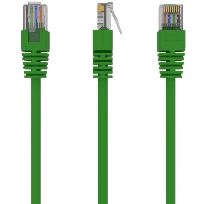 Afbeelding van UTP Cat5E patchkabel groen 2 meter