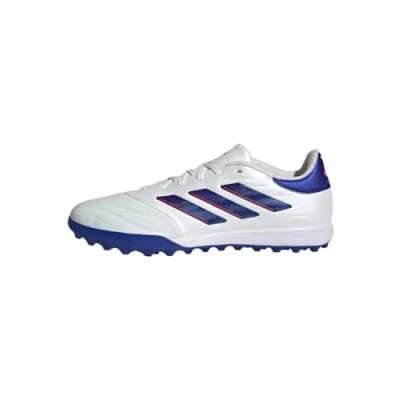 Afbeelding van adidas Performance COPA PURE 2 League TF Voetbalschoenen voor kunstgras, Heren, Maat: 46, Footwear white/lucid blue/solar red Leer/ synthetisch
