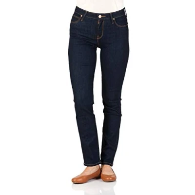 Afbeelding van Lee ELLY Slim fit jeans, Dames, Maat: 33x31, One wash