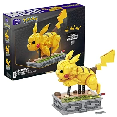 Afbeelding van MEGA Construx Pokémon Collector Pikachu Figure van 900 bouwblokken HGC23