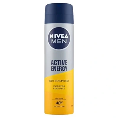 Afbeelding van NIVEA Deo Men Spray Active Energy 150 ml (Pack van 6)