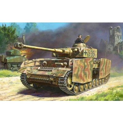 Afbeelding van Zvezda Panzer Iv Ausf.h (Zve3620) modelbouwsets, hobbybouwspeelgoed voor kinderen, modelverf en accessoires