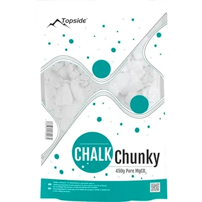 Afbeelding van TOPSIDE® 450 g Chunky Magnesium poeder voor Klimmen Fitness Calisthenics Crossfit Gewichtheffen Chalk Powder, Krijt