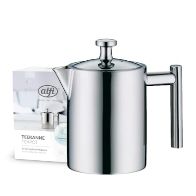 Afbeelding van Alfi Theepot met Theefilter Gepolijst RVS 600 ml