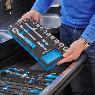 Afbeelding van Datona Dopsleutelset 3/8&quot; Opname 20 delig In &quot;Plus&quot; Softmodule