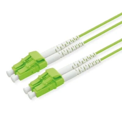 Afbeelding van ROLINE glasvezelkabel 50/125µm OM5, LC/LC, LSOH, Verliesarme stekker, groen, 7 m