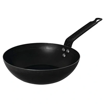 Afbeelding van Vogue carbonstalen wokpan 28cm