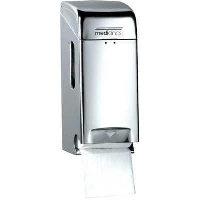 Afbeelding van Mediclinics toiletrolhouder (2 rollen) PRO784C RVS hoogglans