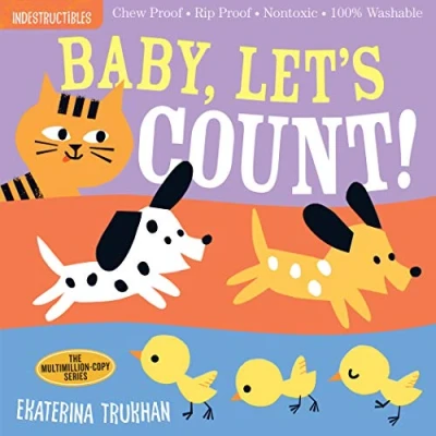 Afbeelding van Indestructibles: Baby, Let&#039;s Count!: Chew Proof · Rip Nontoxic 100% Washable (Book for Babies, Newborn Books, Safe to Chew)