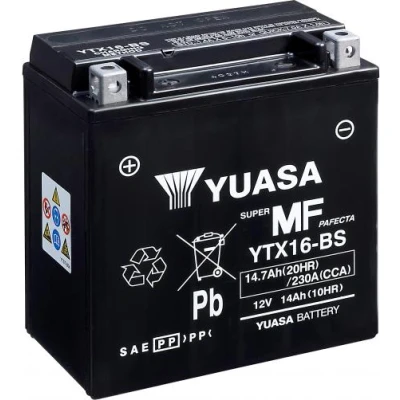Afbeelding van Yuasa Accu YTX16 BS