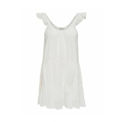 Afbeelding van ONLY Onlnabila LIFE Ashape Jurk, Dames, Maat: Medium, Cloud dancer