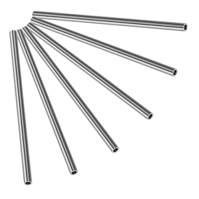 Afbeelding van KWOKWEI 6 stuks ronde roestvrijstalen buizen, diameter mm, geslepen buis, V2A, lengte 300 roestvrij staal, leuning, buis voor industrieel machinepark