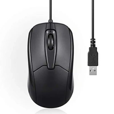 Afbeelding van Perixx PERIMICE 209 Optical Business Mouse USB 1,80m kabel 1000 DPI Zwart
