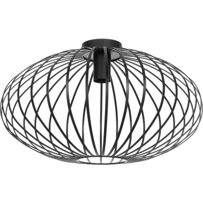 Afbeelding van Lindby plafondlamp 1licht IJzer H: 28.5 cm E27 zwart