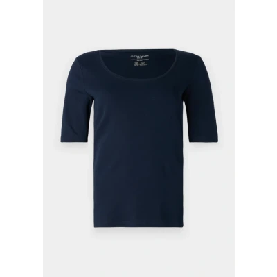 Afbeelding van TOM Tailor CREW NECK Tshirt basic, Dames, Maat: XL, Sky captain blue