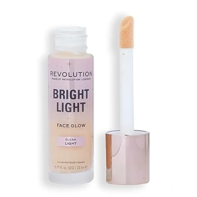 Afbeelding van Makeup Revolution Bright light FACE GLOW Highlighter, Maat: 23 ml, Gleam