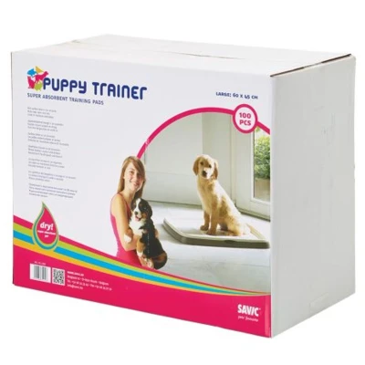 Afbeelding van Savic Puppy trainer pads L 60 x 45 cm 100 stuks