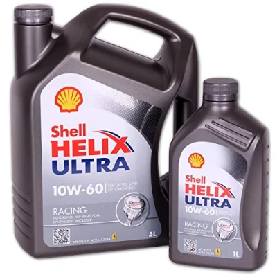 Afbeelding van Shell Helix Ultra Racing 10W 60 5 +1 liter