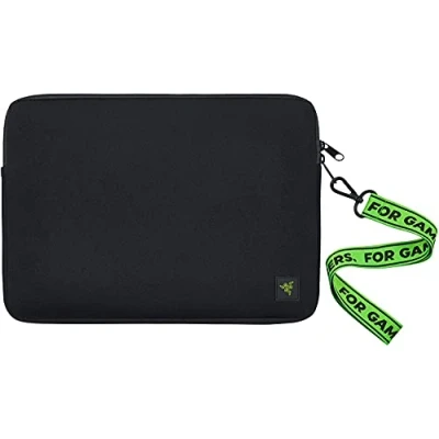Afbeelding van Razer Neoprene Sleeve V2 Op maat gemaakt voor de Blade Stealth 13 en meeste notebooks tot 13,3&quot; (33,8 cm): Waterdichte ritssluiting, Ultradun profiel, Draagbaar ontwerp