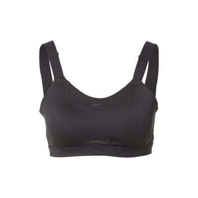 Afbeelding van Nike Performance W NK DF Alpha HS BRA Sportbh met high support, Dames, Maat: XSxA C, Black/black/dk smoke grey/(dk grey)
