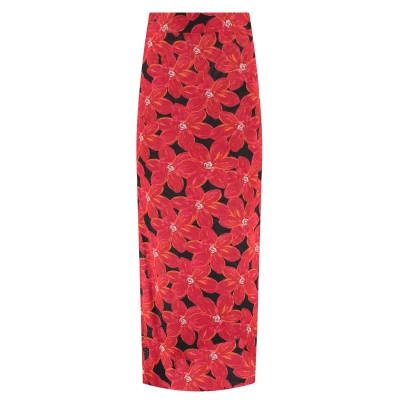 Afbeelding van Harper &amp; Yve Rok Leny Spicy Red Flower SSJ L/40