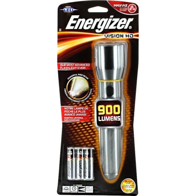Afbeelding van Energizer Vision HD Metal 2AA Zaklamp werkt op batterijen LED 3.5 h 96.67 g