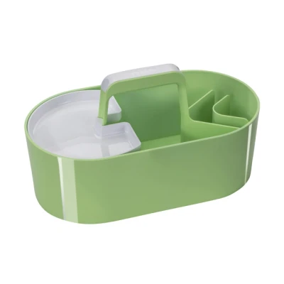 Afbeelding van Han Toolbox Loft Draagbare Bureaustandaard Met Schaal, 4 Vakken, Groen (lime Green)