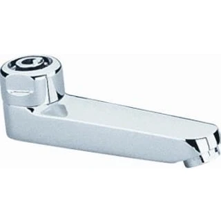 Afbeelding van Grohe gegoten onderuitloop 115 mm chr.