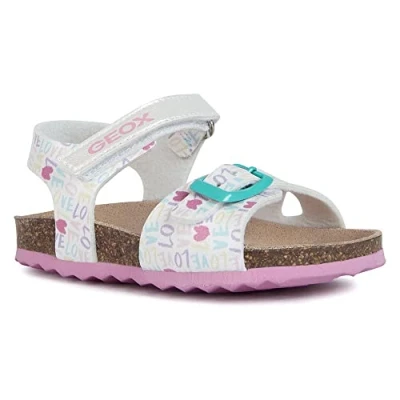 Afbeelding van GEOX B SANDAL CHALKI GIRL Wit 20 EU