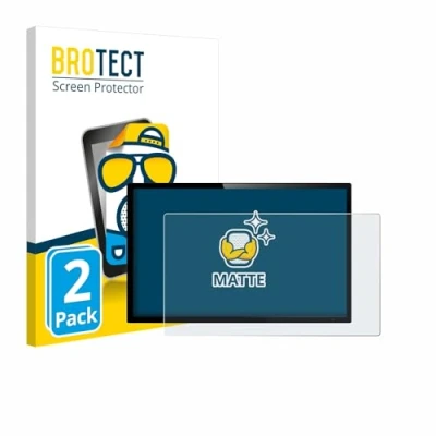 Afbeelding van BROTECT 2x Antireflecterende Beschermfolie 7&quot; voor Navigatie en GPS met 7.0 inch [154.8 mm x 87 mm, 16:9] Anti Glare Screen Protector, Mat