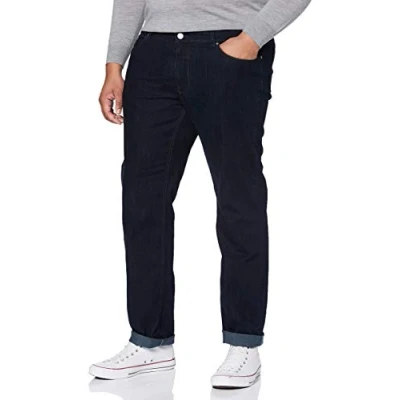 Afbeelding van Brax Jeans Heren Broek 5 pocket model wijde fit donkerblauw