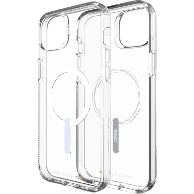 Afbeelding van Apple iPhone 14 Plus MagSafe Hoesje Kunststof Gear4 Hardcase/Backcover Transparant Telefoonhoesje Shockproof/Valbescherming