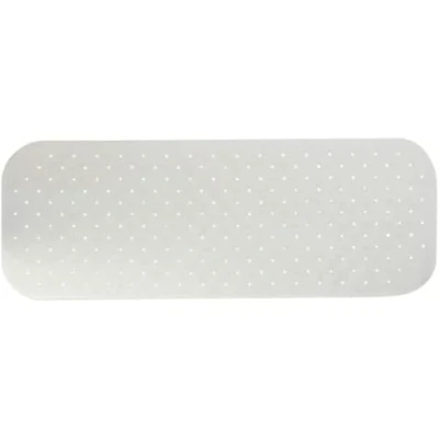 Afbeelding van MSV Douche/bad anti slip mat badkamer rubber wit 36 x 97 cm