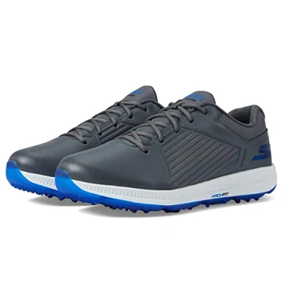 Afbeelding van Skechers Go Eite 5 GF heren golfschoenen Golf 214065 GYBL grijs