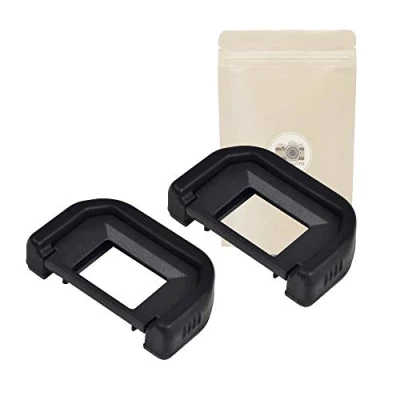 Afbeelding van X2 EF oogschelprubber voor zoeker Canon type compatibel met 77D 100D 300D 350D 400D 450D 500D 550D 600D 650D 700D 750D 760D 1000D 800D 1100D 1200D 2000D 00D ADAPAP. ALLE FRANS MERK..