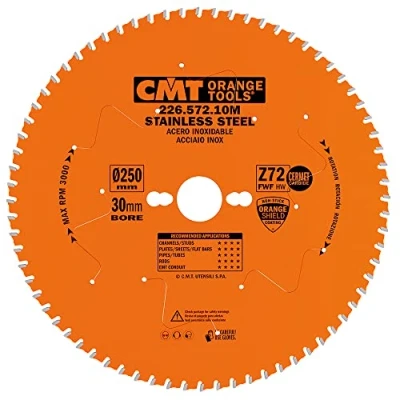 Afbeelding van CMT 226.572.10M HW Mega Cirkelzaagblad 250 x 30 72T RVS
