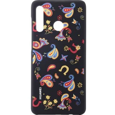 Afbeelding van Huawei PC Backcover P30 Lite Flower Black