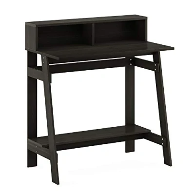 Afbeelding van Furinno Simplistic a Frame computerbureau modern bruin (espresso)