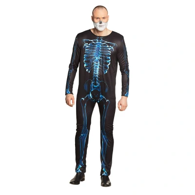 Afbeelding van Boland Kostuum Mr X ray (M/L) Volwassenen Skelet Halloween verkleedkleding Horror