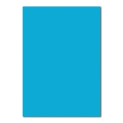 Afbeelding van A4 vel Plano 160 g/m² FarbenFroh Gesamtparent 100 Blatt 52 Azurblau