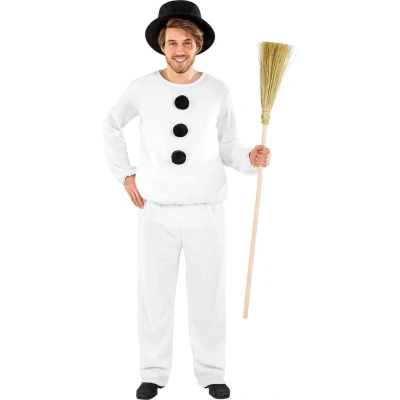 Afbeelding van dressforfun herenkostuum sneeuwman L verkleedkleding kostuum halloween verkleden feestkleding carnavalskleding carnaval feestkledij partykleding 300466