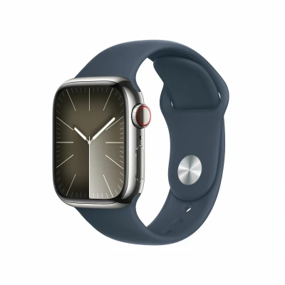 Afbeelding van Apple Smartwatch Watch S9 Mrj23Ql/A Blauw Zilverkleurig 1,9&quot; 41 Mm