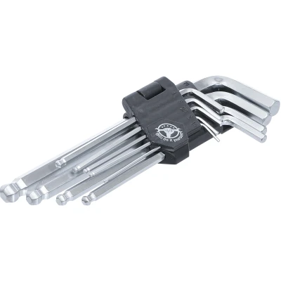 Afbeelding van BGS Stiftsleutelset inbus/inbus met kogelkop 1,5 10 mm 9 delig