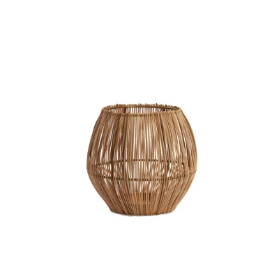 Afbeelding van Light &amp; Living Theelicht EVISA Ø20x22cm Bruin