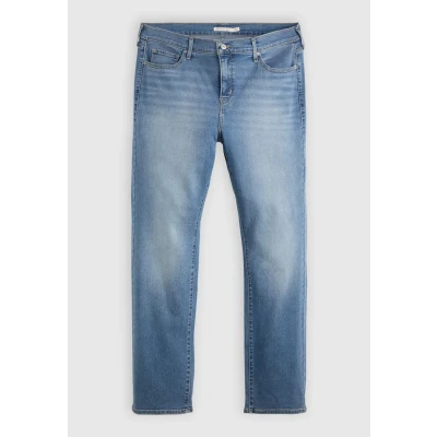 Afbeelding van Levi&#039;s plus 314 Shaping Straight leg jeans, Dames, Maat: 46x32, Eternal indigo mid